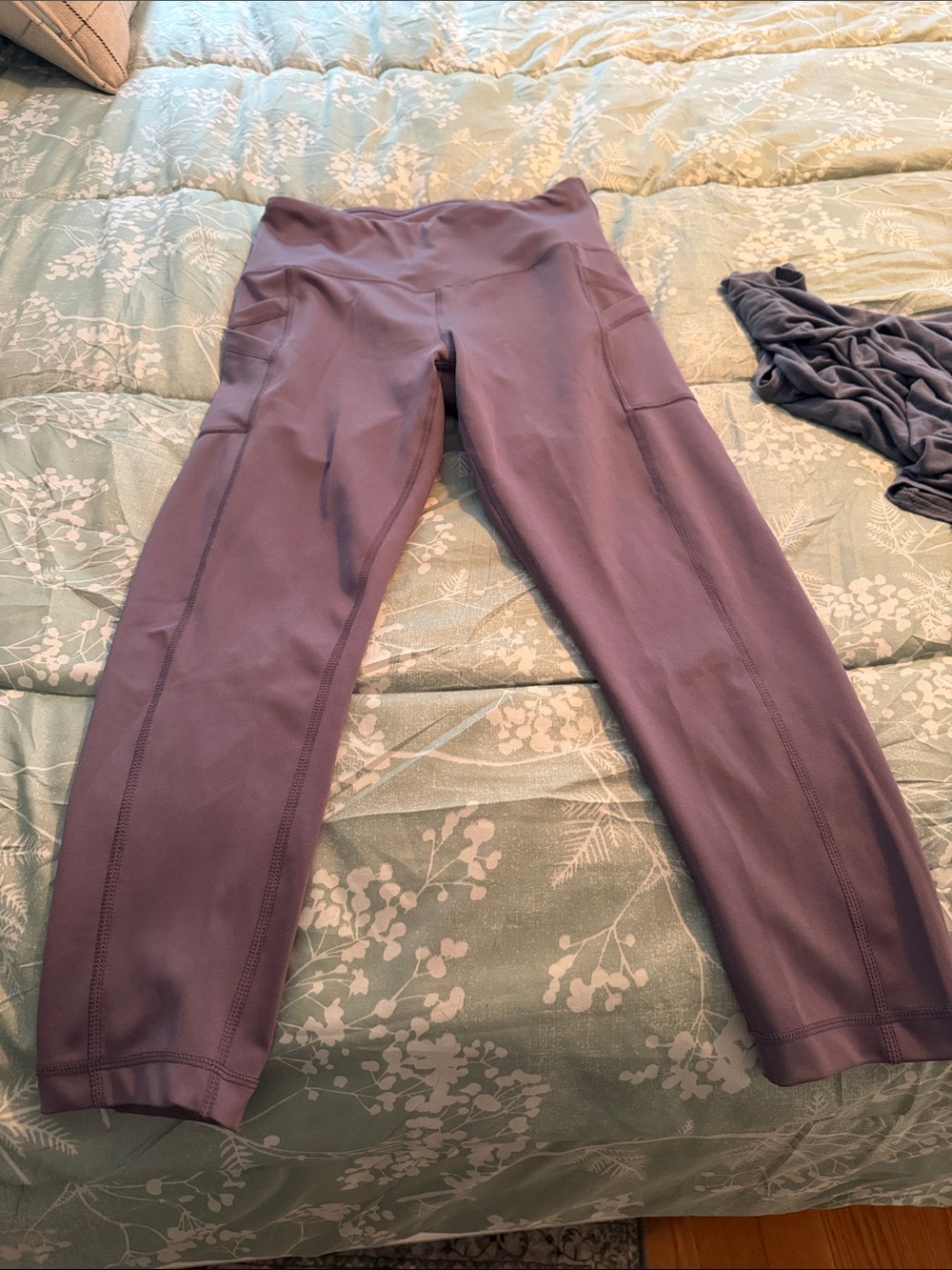 Velocity Mauve Purple High-Waist Track Joggers